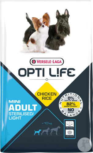 VERSELE-LAGA - Opti Life Adult Light Mini - Petites Races - 7.5kg