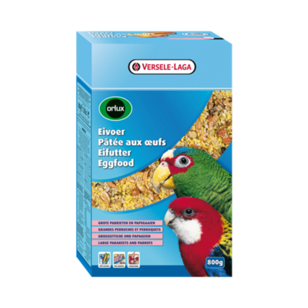ORLUX Patee aux oeufs grandes perruches 800g