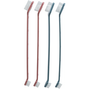 BROSSE A DENTS 2 TETES X4