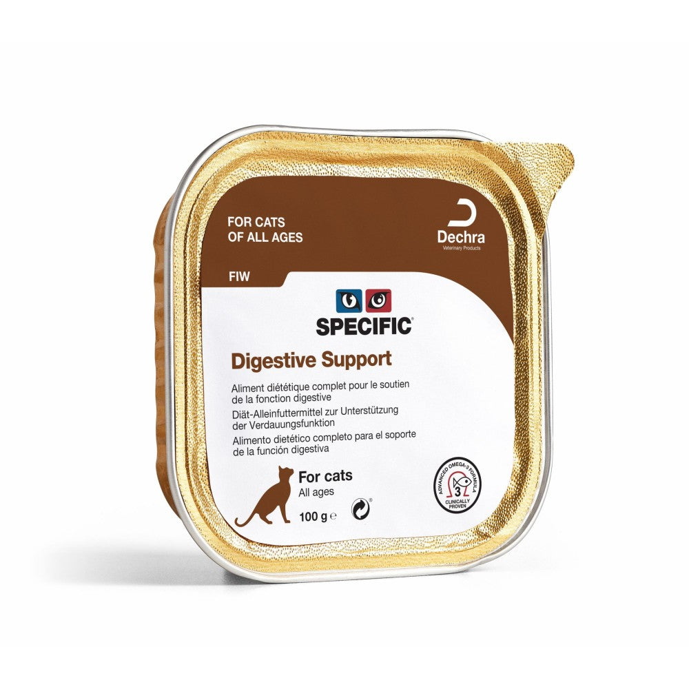 SPECIFIC FIW Digestive Support – Terrine pour Chat (7 × 100 g)