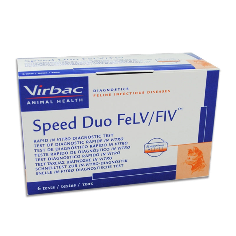 TEST SPEED DUO FELV FIV 6 TESTS