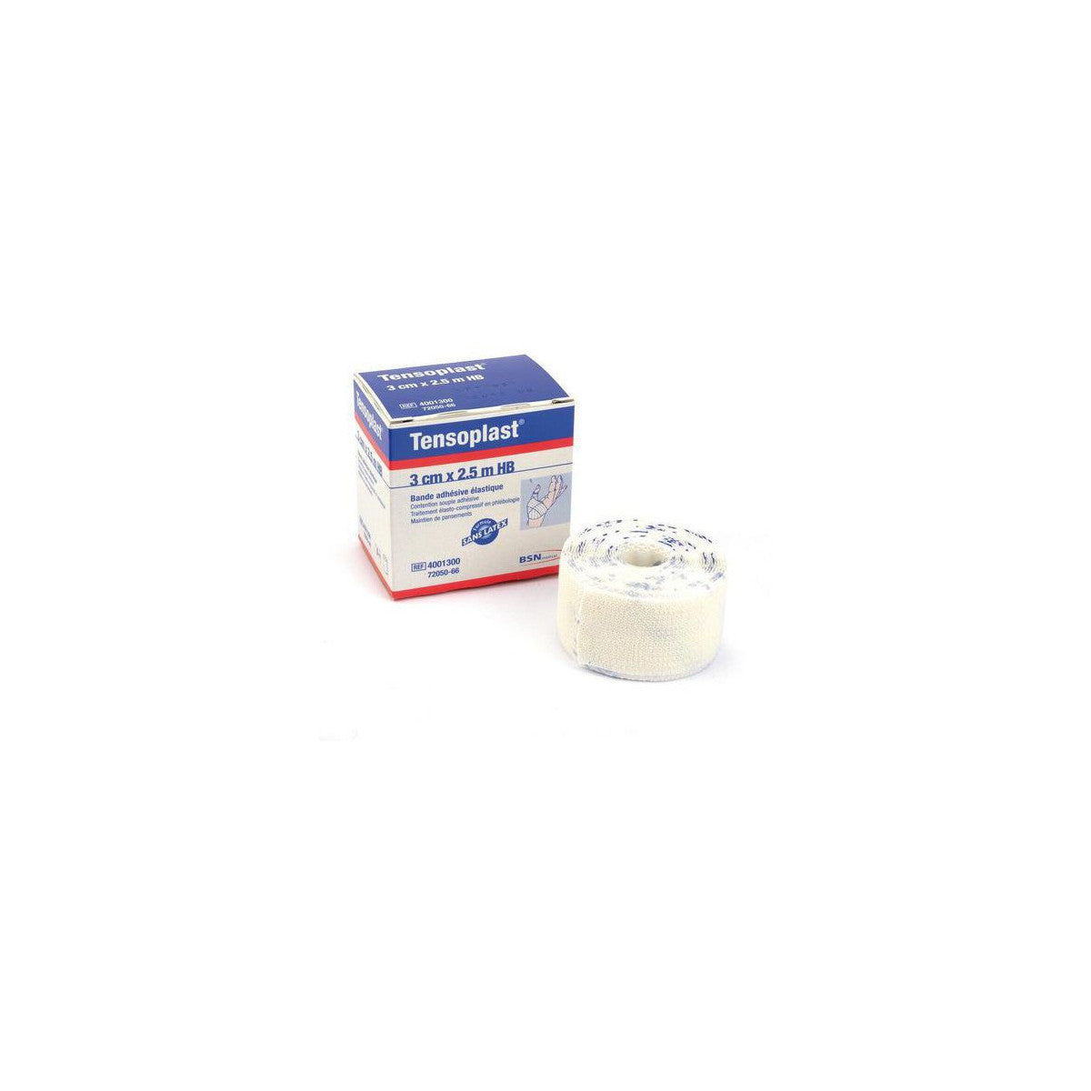 Bandes adhesives tensoplast 3 cm