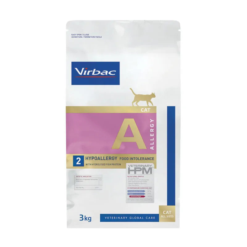 Veterinary HPM Cat A2 Allergy Fish 3kg