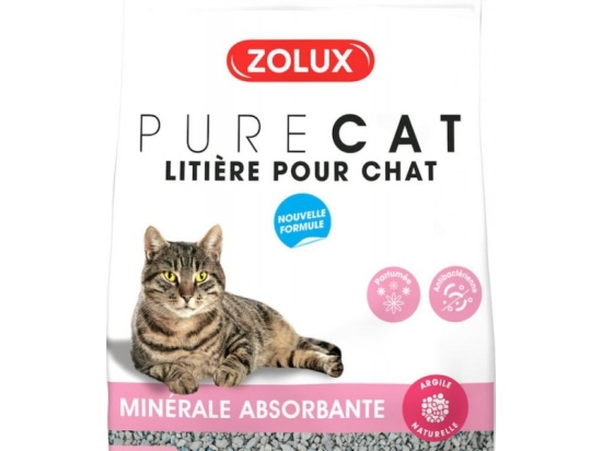 Zolux Litiere Pure Cat minerale absorbante 8L
