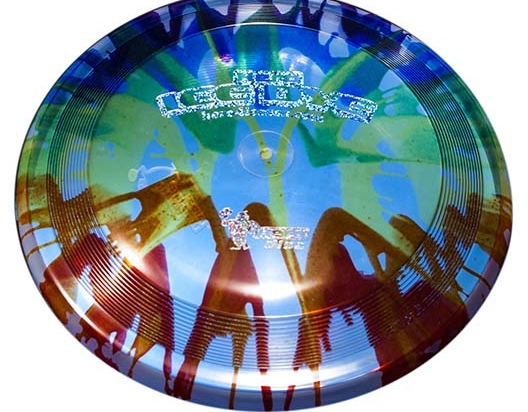 Hero Disc USA frisbee SuperHero Disc USA 235 ice dye
