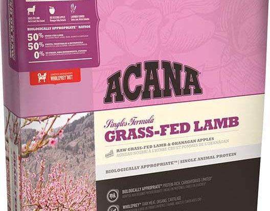 Acana Singles Grass Fed Lamb croquettes pour chien