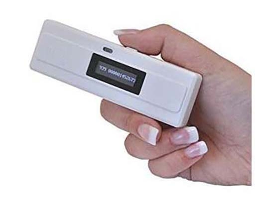 Mini lecteur éléctronique de puce d'identification