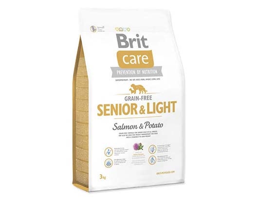 Brit Care Croquettes Senior & Light Saumon & Pomme de terre 3kg