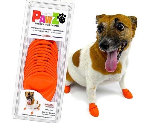 Pawz Protex - Bottes de protection pour chien en séve d'hévéa
