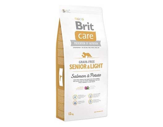 Brit Care Senior and Light Saumon et pomme de terre 12kg