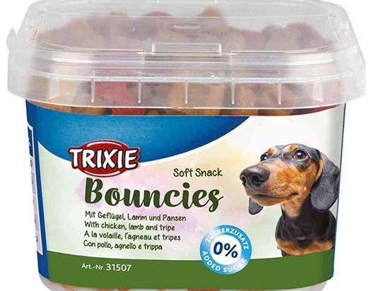 Soft snack bouncies