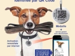 Medaille intelligente avec QR Code pour chien et chat
