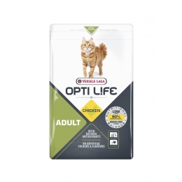Opti life Adult Chicken Versele Laga - Croquette pour chat - 2,5kg