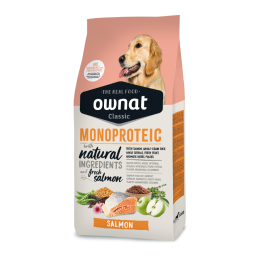 Ownat Classic Monoproteic Salmon croquettes pour chien
