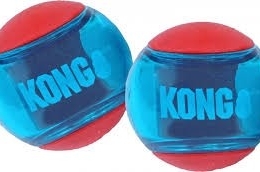 Kong Squeez Action Ball Red : M