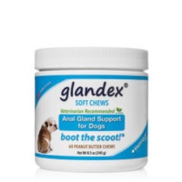Glandex supplement de fibres probiotiques pour chiens - 60 gommes