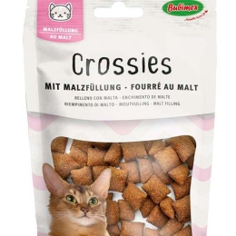 Friandise pour chat Crossies fourrées au malt